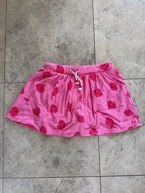 Cat & Jack Pink Strawberry Print Skort